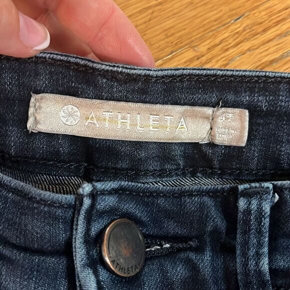 Athleta Blue Skinny Jeans Premium Tall Fit - Picture 2 of 5